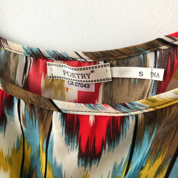 Sexy Vivid Colours Summer Dress With Shoulder Straps Size Small - Picture 6 of 9